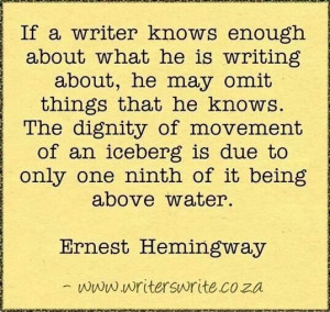 Hemingway quote