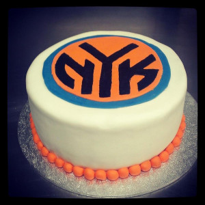 New York Knicks Birthday Cake