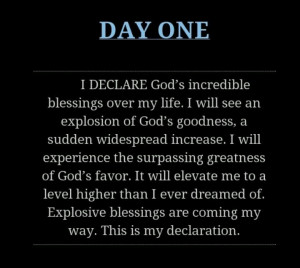 Joel Osteen ~ I Declare Blessings