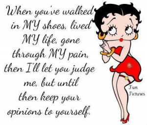 betty boop with the scoop