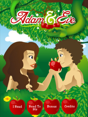 Adam And Eve Bible Coloring