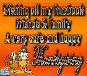 Happy Thanksgiving Facebook friends