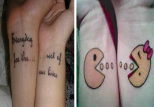 His And Her Love Quote Tattoos Love quotes