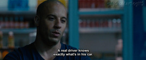 ... as fast furious vin diesel dom dominic toretto cars films quotes real