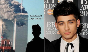 ... racist song blaming Muslim singer Zayn Malik for 911 terrorist attacks