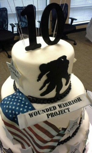 Wounded Warrior Project cakeWounded Warrior Cake, Design Cake, Cake ...