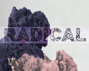 trippy smoke typography rad gnarly radical animated GIF