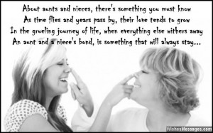 ... niece wishesmessages beautiful quote and poem about aunts and nieces1