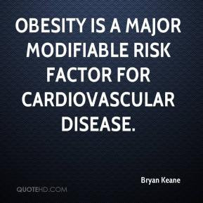 Obesity is a major modifiable risk factor for cardiovascular disease