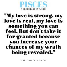 Zodiac Pisces thought.