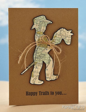 Happy Trails Card by Heather Hoffman: Cards Ideas, Cute Cards, Crafts ...