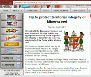 Lines Of Demarcation- The Dispute Over Minerva.