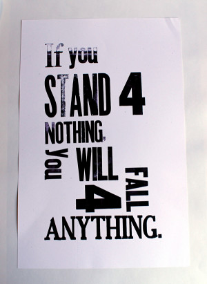 Typography Letterpress Posters: Famous Quotes