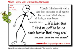 Funny Quotes About Narcissistic People