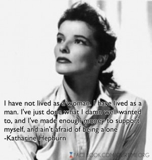 Katherine Hepburn quote