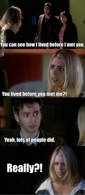 Futurama Doctor Who Tenth David Tennant Rose Tyler Fry