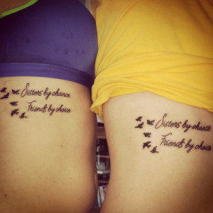 Meaningful Sister Tattoos