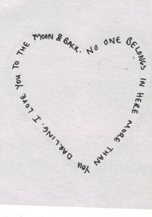 lOve you to the moon and back!