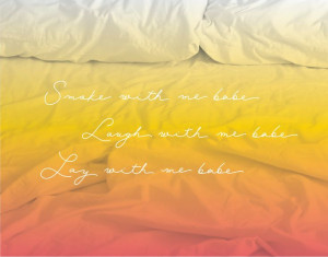 Miguel - Simple Things Quote