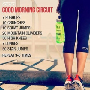 Morning Workouts