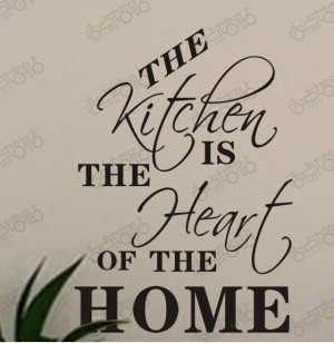 My kitchen was clean stikcers funny dinng room quote wall art decal ...