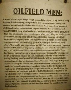 Oilfield life