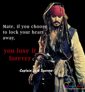 Captain Jack Sparrow Quotes Love Captain jack sparrow quote for