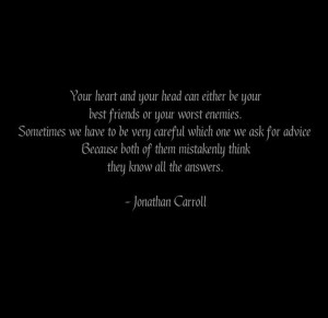 Jonathan Carroll - Heart & Head