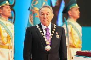 He has led Kazakhstan since independence from the Soviet Union in 1991