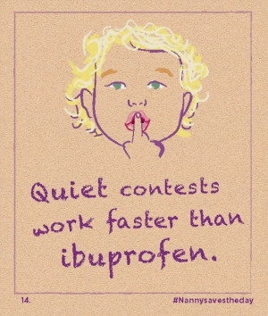 Quiet Contests Work Faster than Ibuprofen
