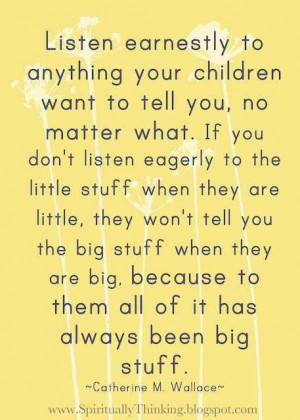 ... and that they know how much you love them i know you will thank you