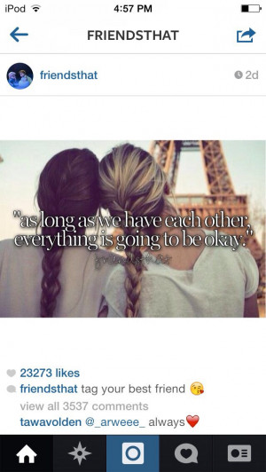 Cute bff quote~