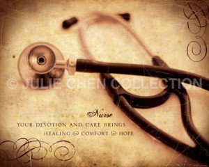 ... Retirement Gift - Nurse Thank You Gift - Hospital Doctor Office Decor