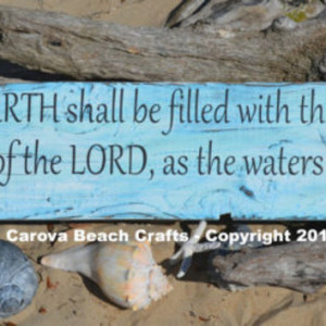 Ocean Scripture, Sea Bible Verse, Coastal, Beach, Nautical Decor, Sea ...