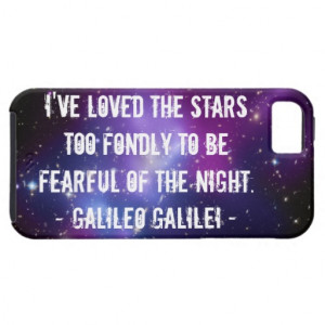 Galileo Quote Galaxy Cluster Case-Mate Case iPhone 5 Covers
