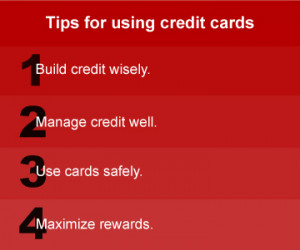 Here are seven steps to help you use credit cards safely and more ...