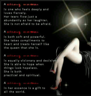 strong woman