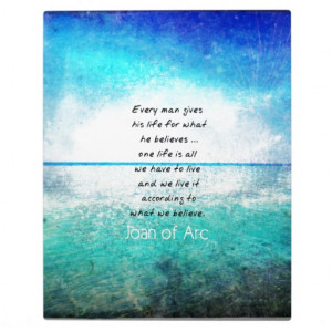 joan_of_arc_courage_quote_display_plaques ...