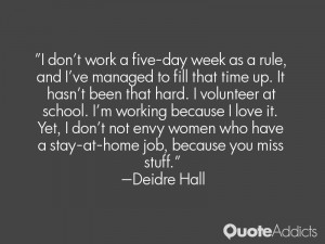 If you work hard and you're good, you can build something for yourself ...