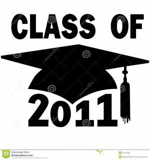 Class College High School Graduation Cap Stock Images