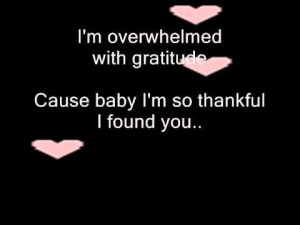 thank God i found you by Mariah Carey, with lyrics