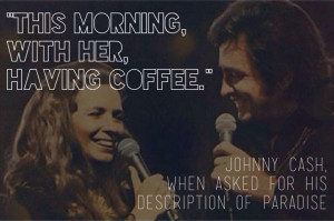 Johnny Cash and June Carter