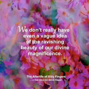 THE RAVISHING BEAUTY OF OUR DIVINE MAGNIFICENCE.