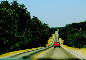 ... famous road. It's a very pretty country ride. Our first stop: Pop's