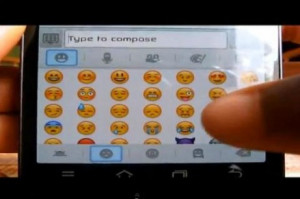 Now you have a way to use emoji's on instagram for your android phone!