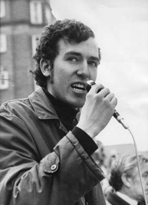 Peter Hain then leader of the Young Liberals speaks against