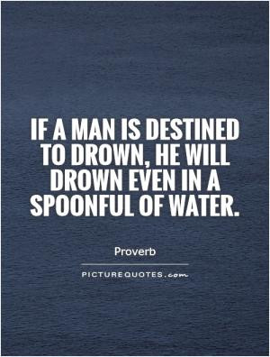 ... The Depth Of The Water With Both Feet Quote | Picture Quotes & Sayings