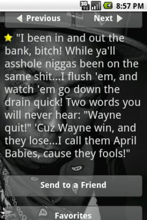 Lil’ Wayne Quotes Android Reference