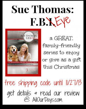 Sue Thomas: F.B.Eye DVD Review and Special Offer @ AllOurDays.com