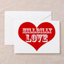 Hillbilly LOVE Greeting Card for